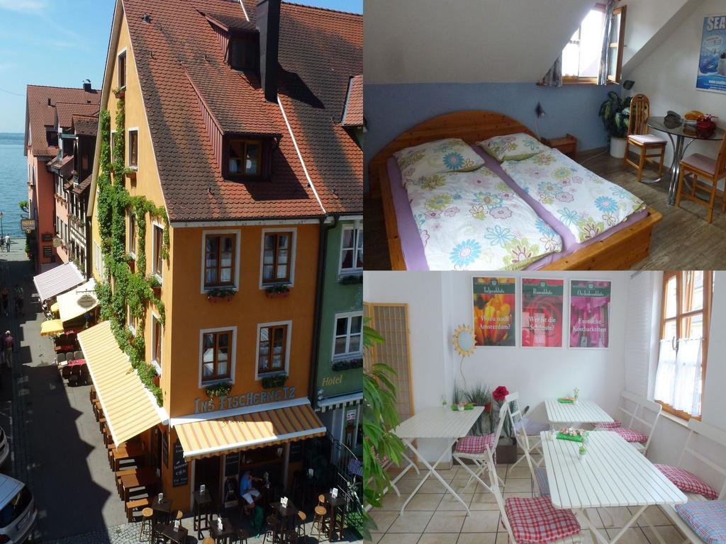 Hotel Pension Ins Fischernetz - Hanser Meersburg Exterior foto